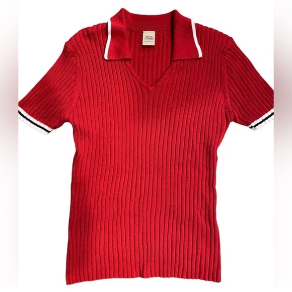 High Sierra Tops - High Sierra Vintage Red Stretch Tshirt Size Large